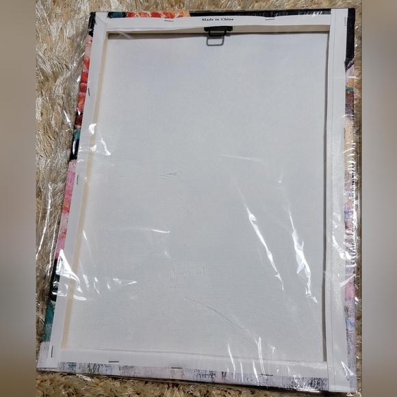 Flower Wall Art Set of 3 Wall Decor - Picture 4 of 4